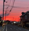 夕日